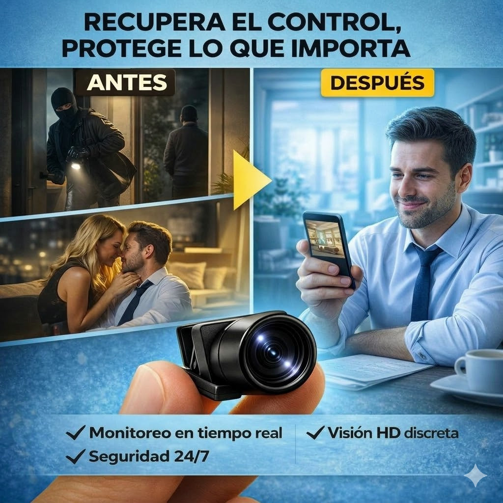 TheSpyCam®: Mini Cámara de Alta Definición